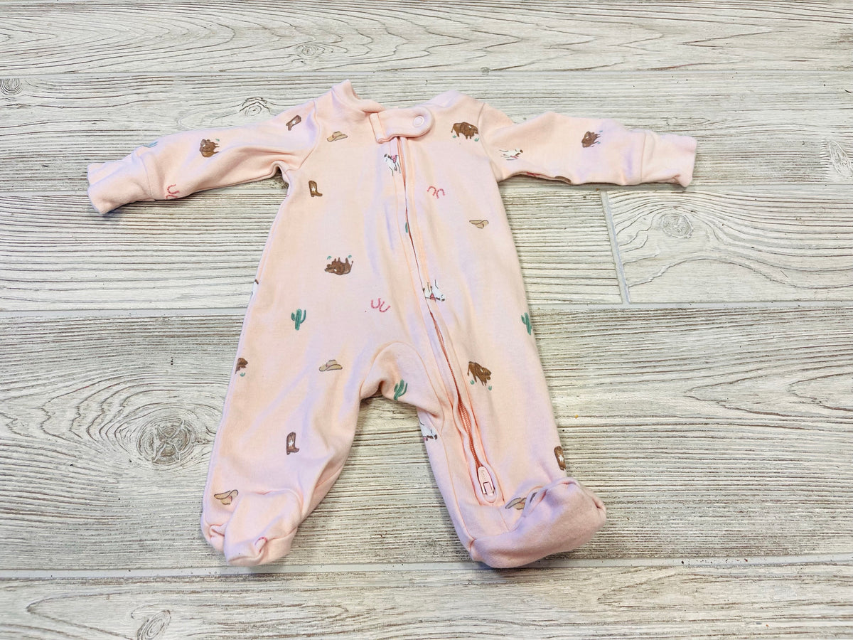 Carter’s Western Print Zip Up Outfit