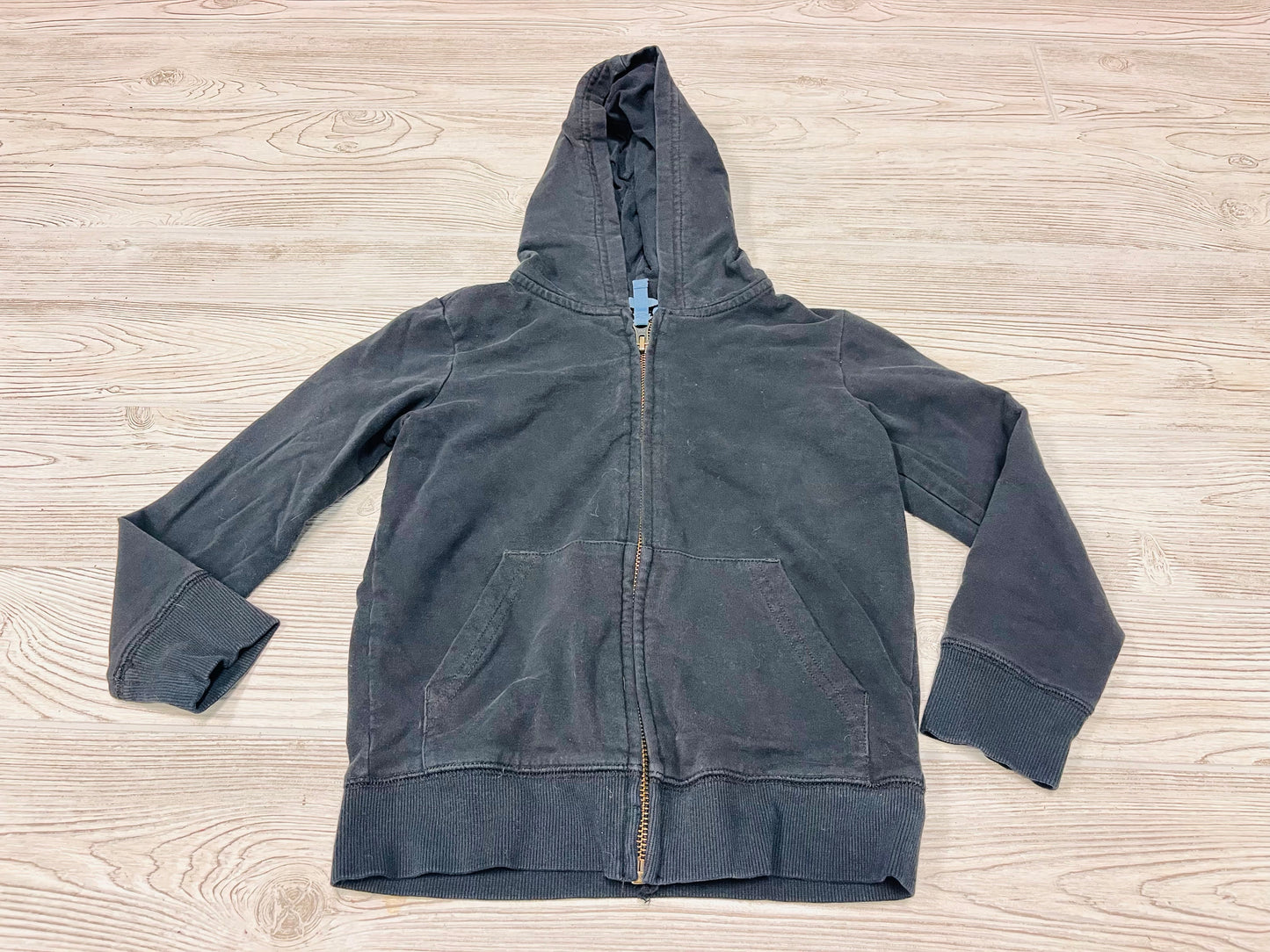 Primary Hooded Zip Up Sweatshirt