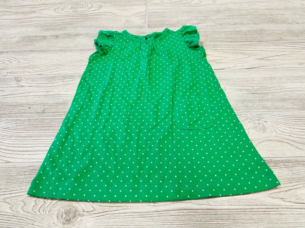 Primary Polkadot Short Sleeve Dress