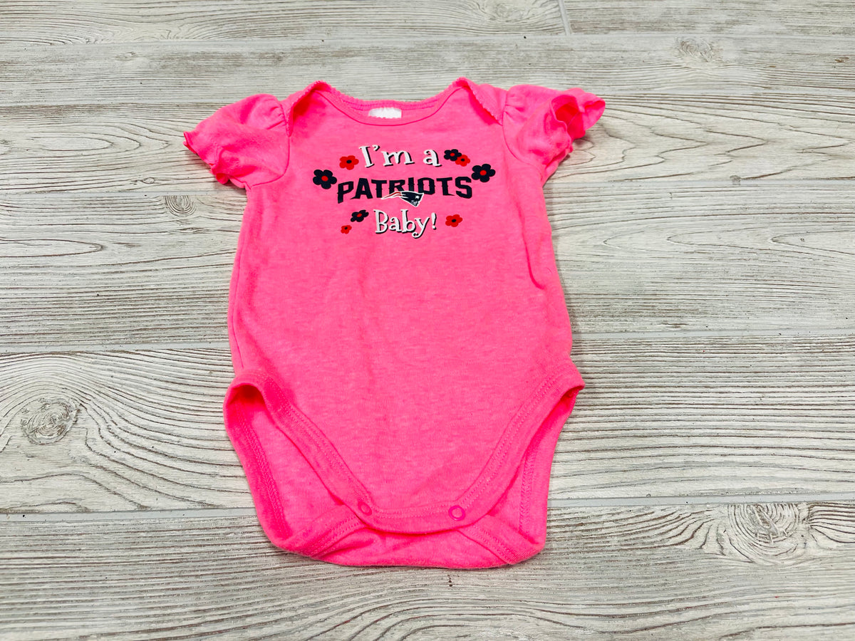 NFL Team Apparel “I’m a Patriot Baby” Short Sleeve Onesie