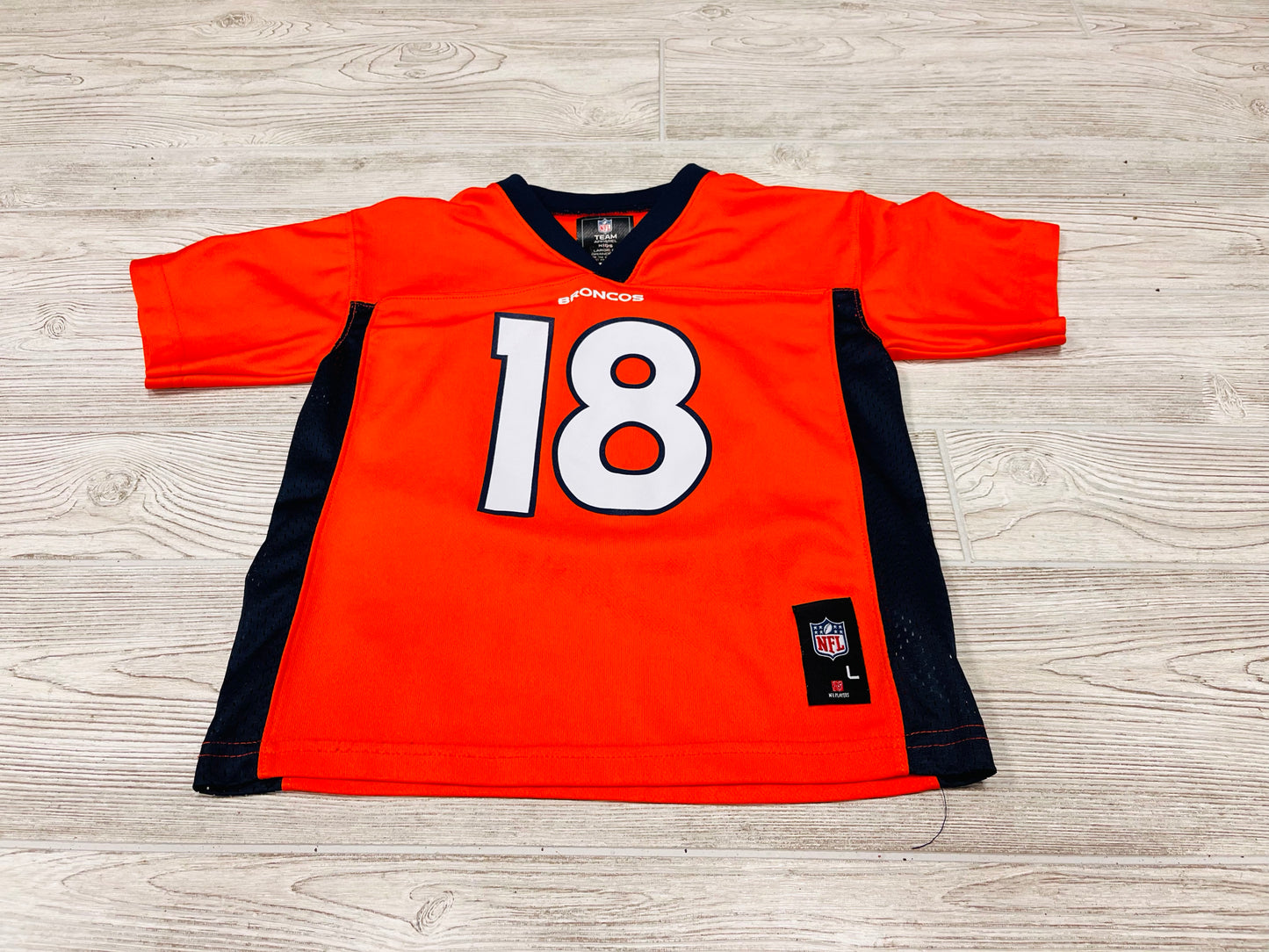 NFL Team Apparel Denver Broncos Manning Football Jersey