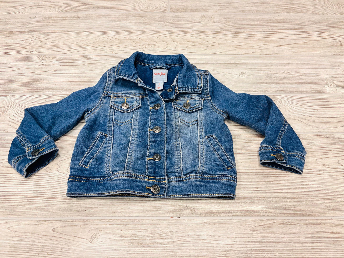 Cat & Jack Button Down Jean Jacket