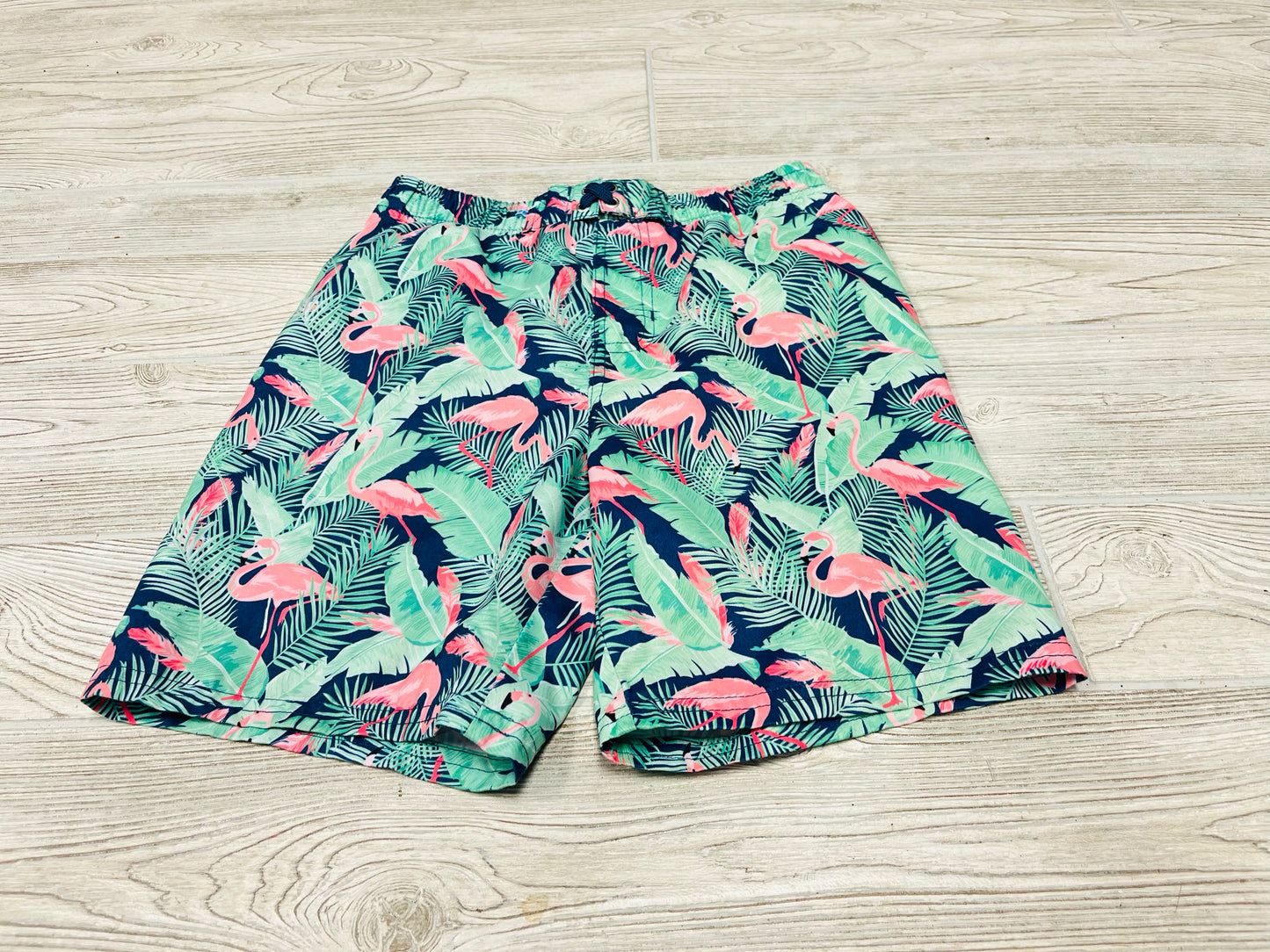 RuggedButts Flamingo Print Swimtrunks