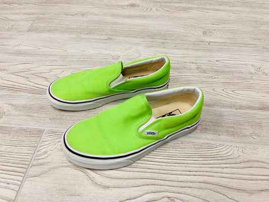 Vans Neon Slip Ons
