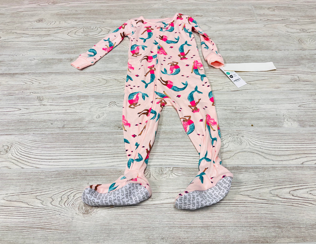 Carter’s Mermaid Print Zip Up Pajama