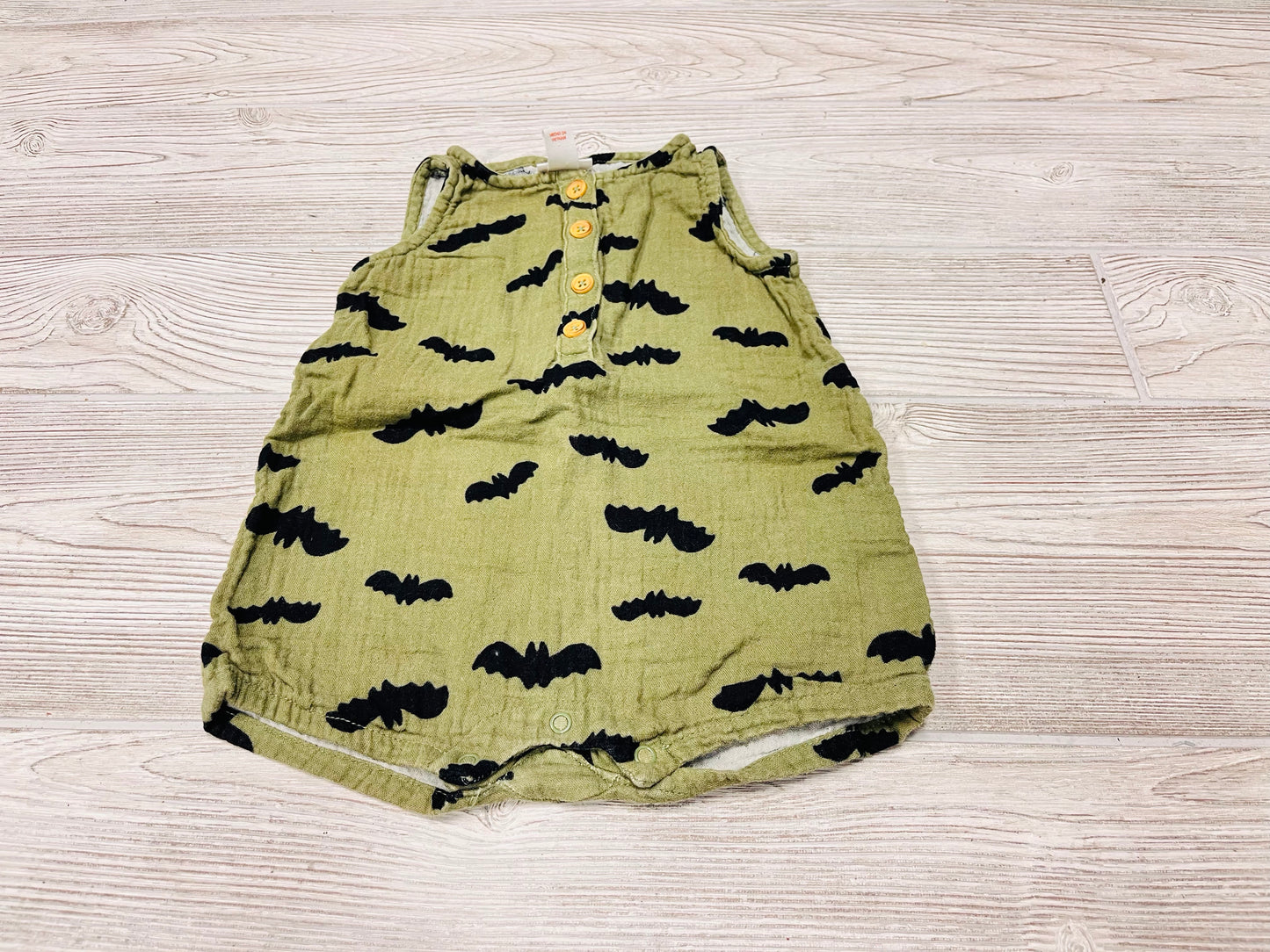 Cat & Jack Bat Print Romper