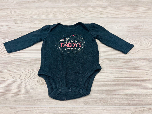 Carter’s “Center of Daddy’s Universe” Long Sleeve Onesie