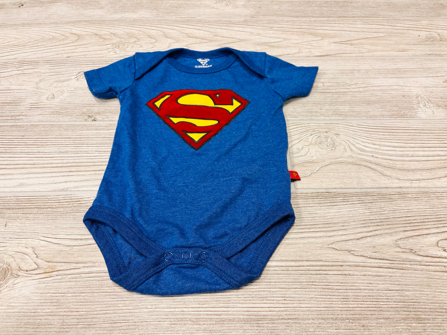 Superman Short Sleeve Onesie