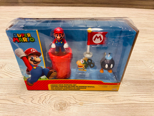 Super Mario Airship Deck Diorama Set