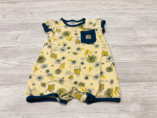 Carhartt Bee Print Short Sleeve Romper