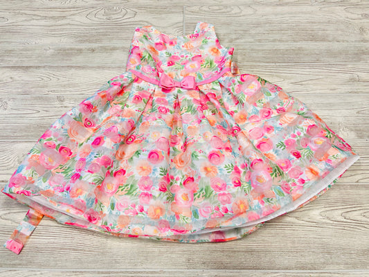 Jona Michelle Flower Print Special Occasion Dress
