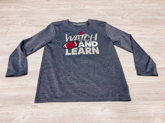 Adidas “Watch And Learn” Athletic Long Sleeve Shirt