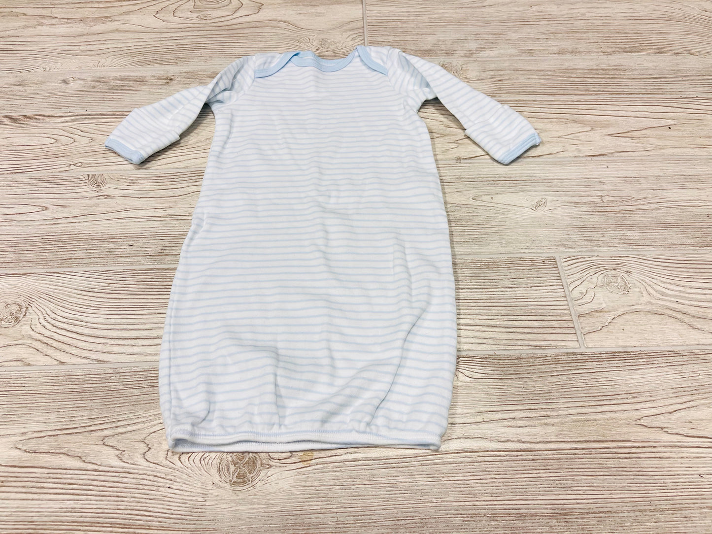 Little Me Striped Gown