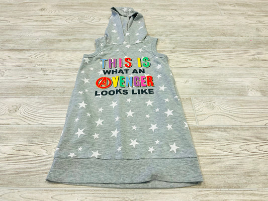 Marvel Avengers Hooded Sleeveless Dress