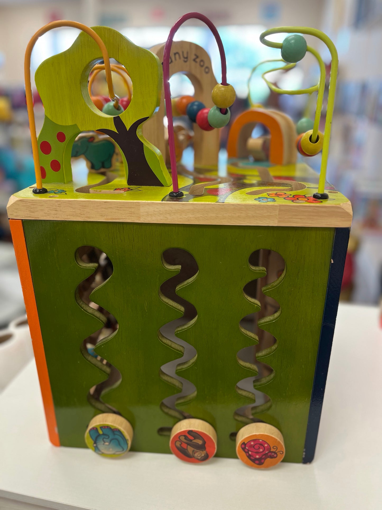 B. Toys Wooden Activity Cube