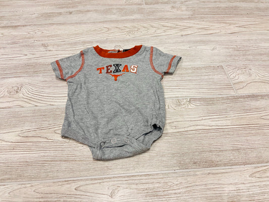 Genuine Stuff Texas Longhorns Short Sleeve Onesie