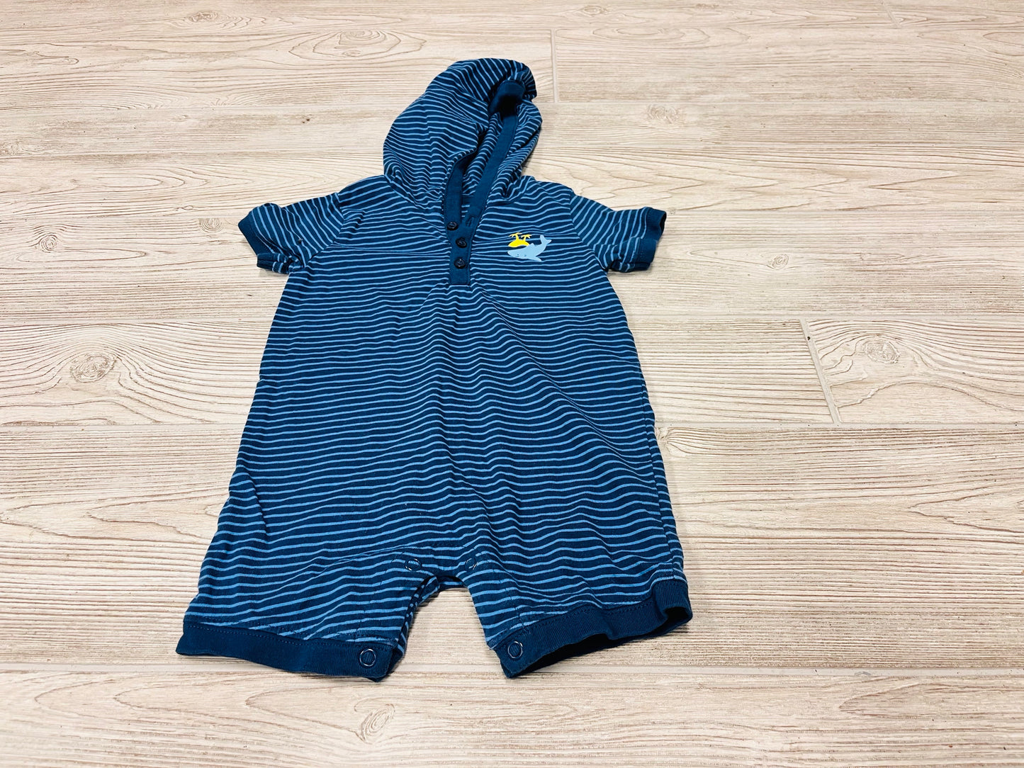 Carter’s Striped Shark Romper