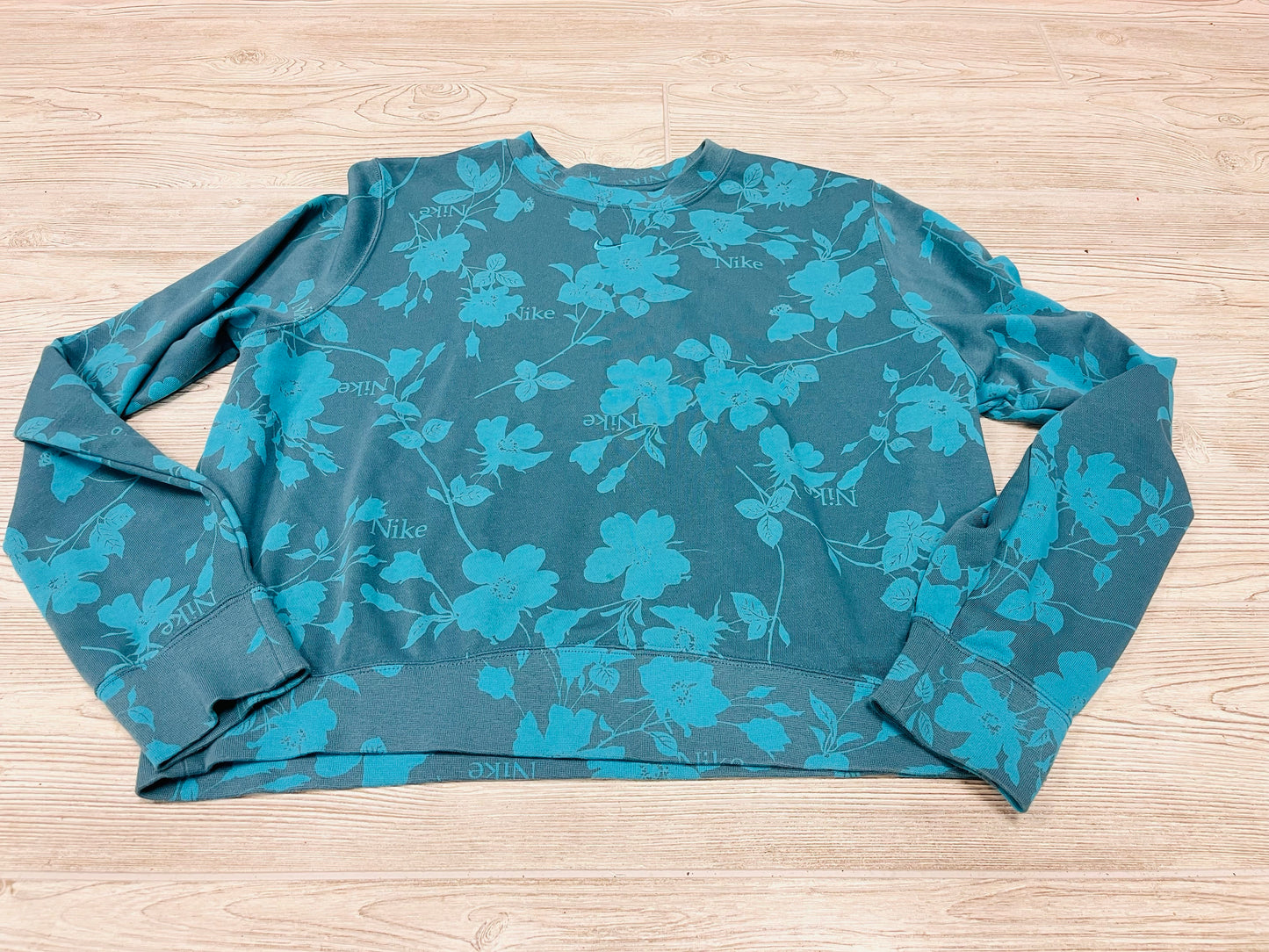Nike Floral Print Sweatshirt