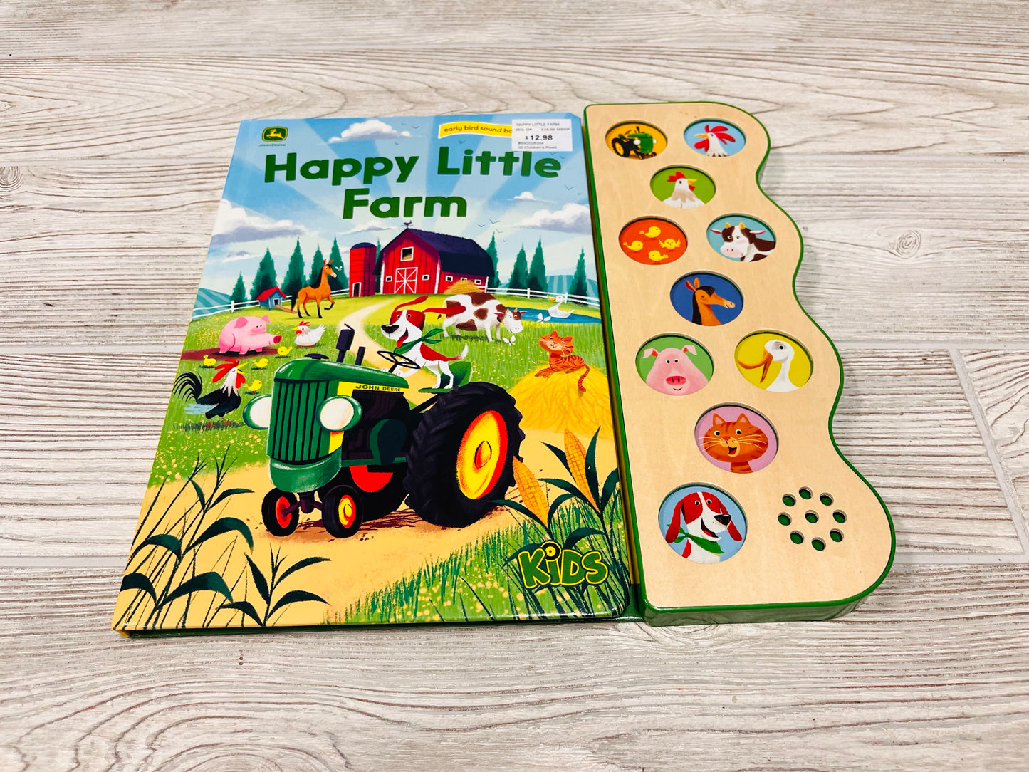 John Deere Happy Little Farm Sound Book
