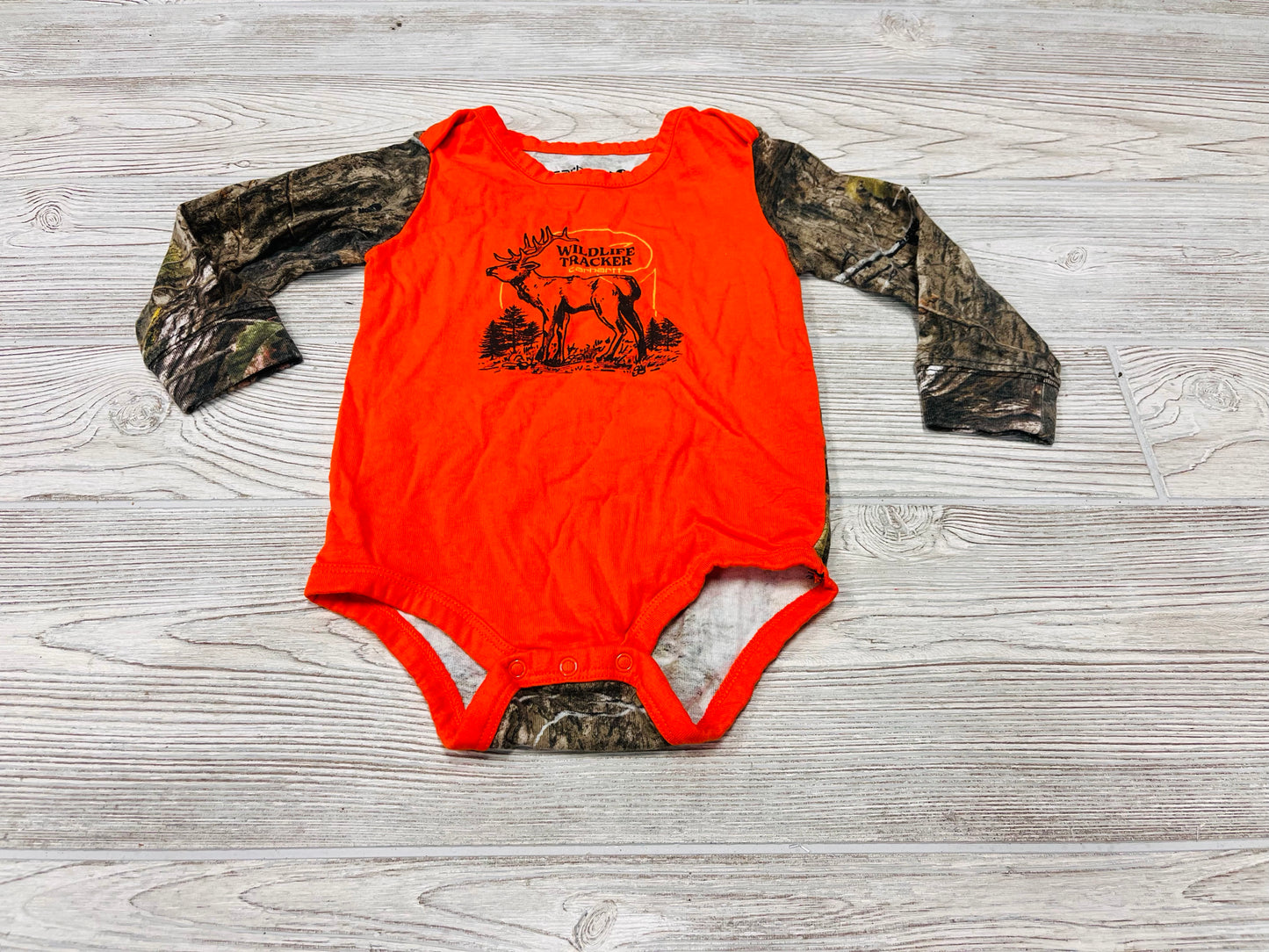Carhartt “Wildlife Tracker” Long Sleeve Onesie