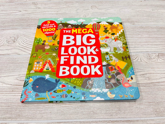 THE MEGA BIG LOOK & FIND BOOK