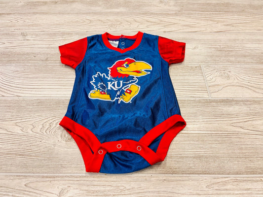 Rivalry Threads Kansas Jayhawks Jersey Onesie