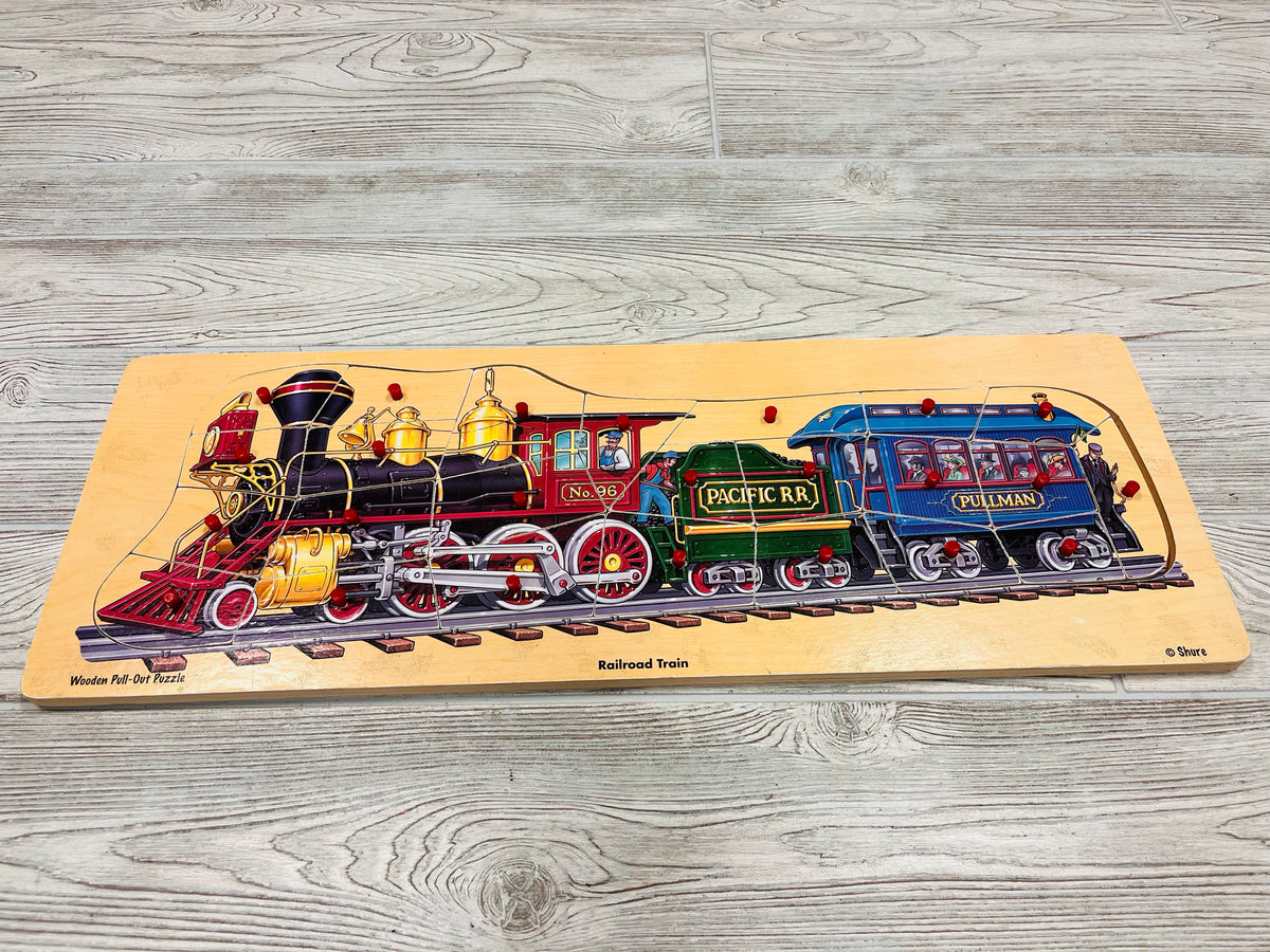 Shure Wooden Pull-Out Puzzle