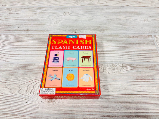 Eeboo Spanish Flash Cards