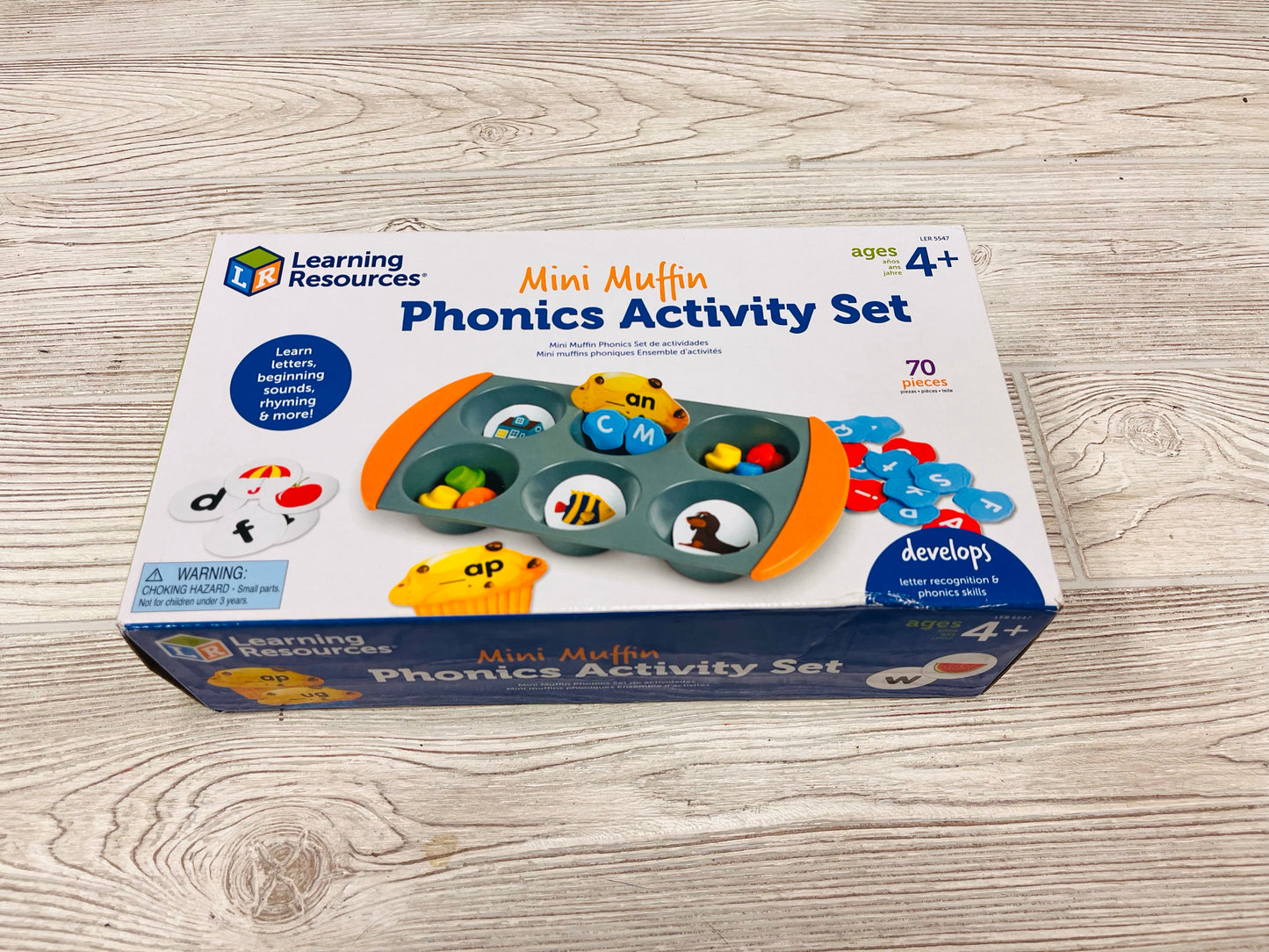 Learning Resources Mini Muffin Phonics Activity Set