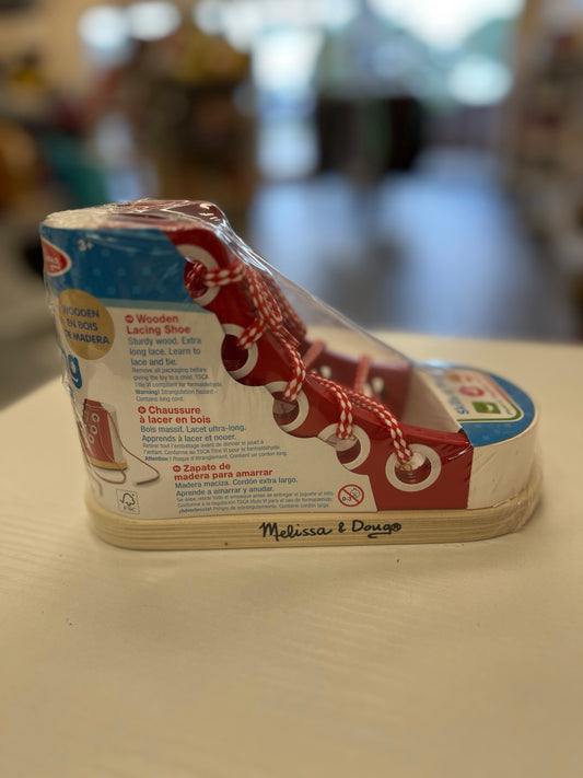 Melissa & Doug Lacing Shoe