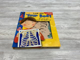 Look Into Your Body Book and Skeleton Floor Puzzle