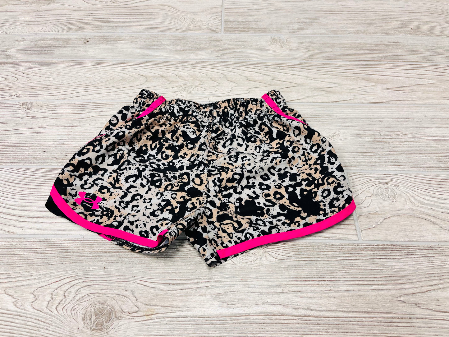 Under Armour Leopard Print Athletic Shorts
