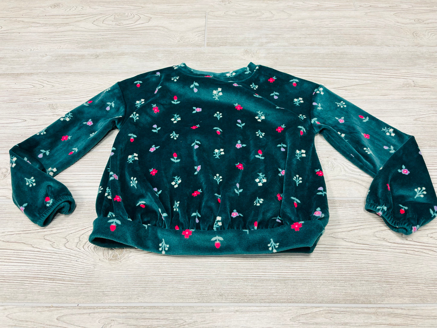 Cat & Jack Flower Print Sweatshirt