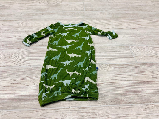 KicKeePants Dinosaur Print Bamboo Gown