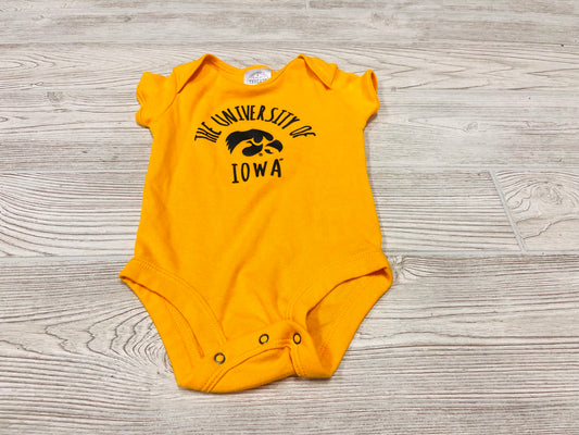 Rivalry Threads The University of Iowa Short Sleeve Onesie
