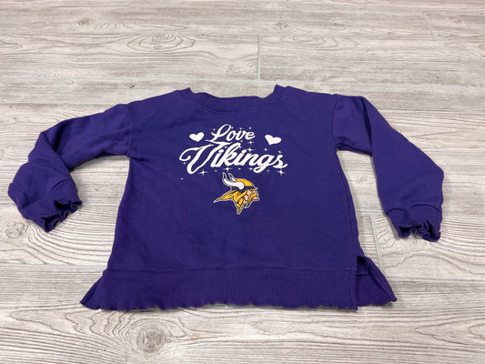 NFL Team Apparel “Love Vikings” Sweatshirt