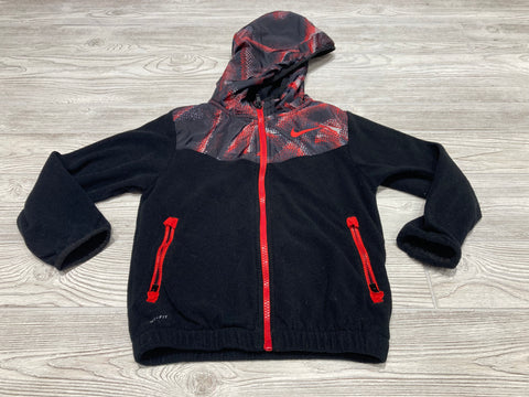Nike Fleece Zip Up Hooded Jacket