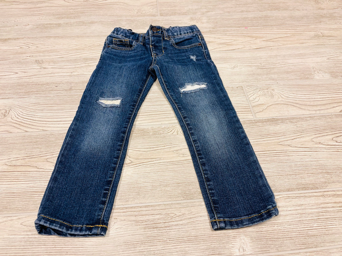 Cat & Jack Super Stretch Skinny Patch Jeans