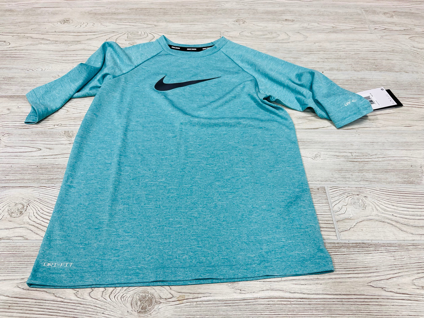Nike Boys Dri-Fit Rashguard Swim Top
