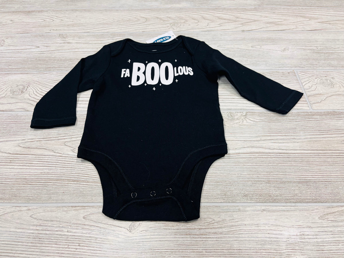 Old Navy “FaBOOlous” Long Sleeve Onesie