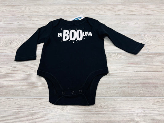 Old Navy “FaBOOlous” Long Sleeve Onesie