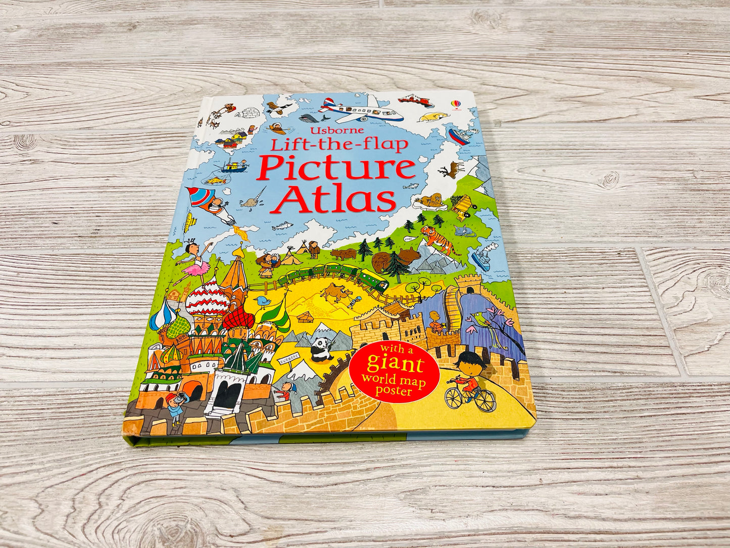 Usborne Lift-the-flap Picture Atlas