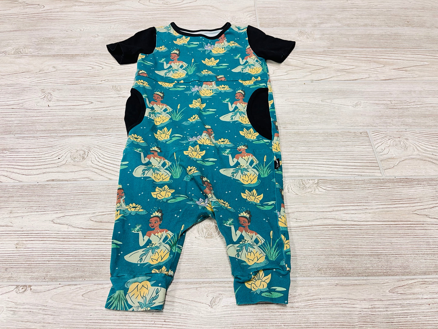 RAGS The Princess & The Frog Print Romper