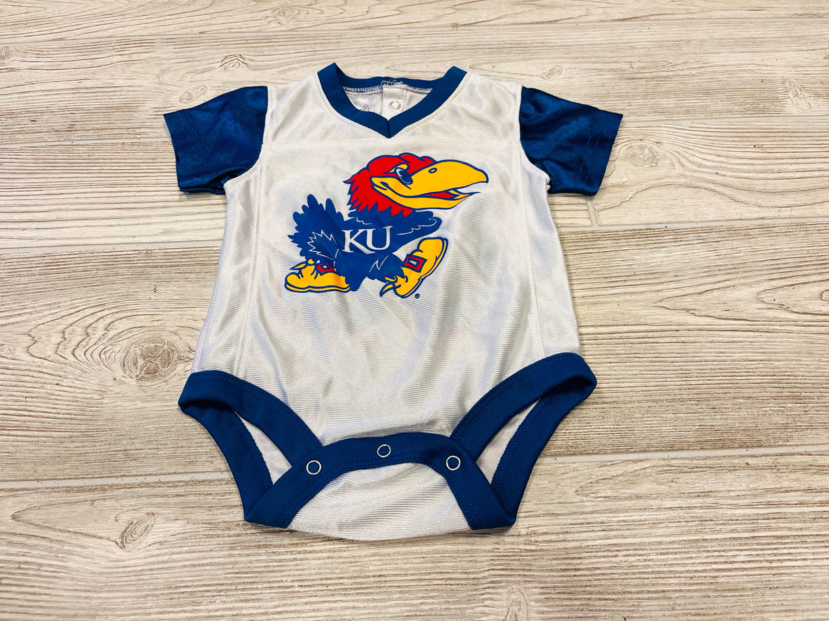 Rivalry Threads Kansas Jayhawks Jersey Onesie