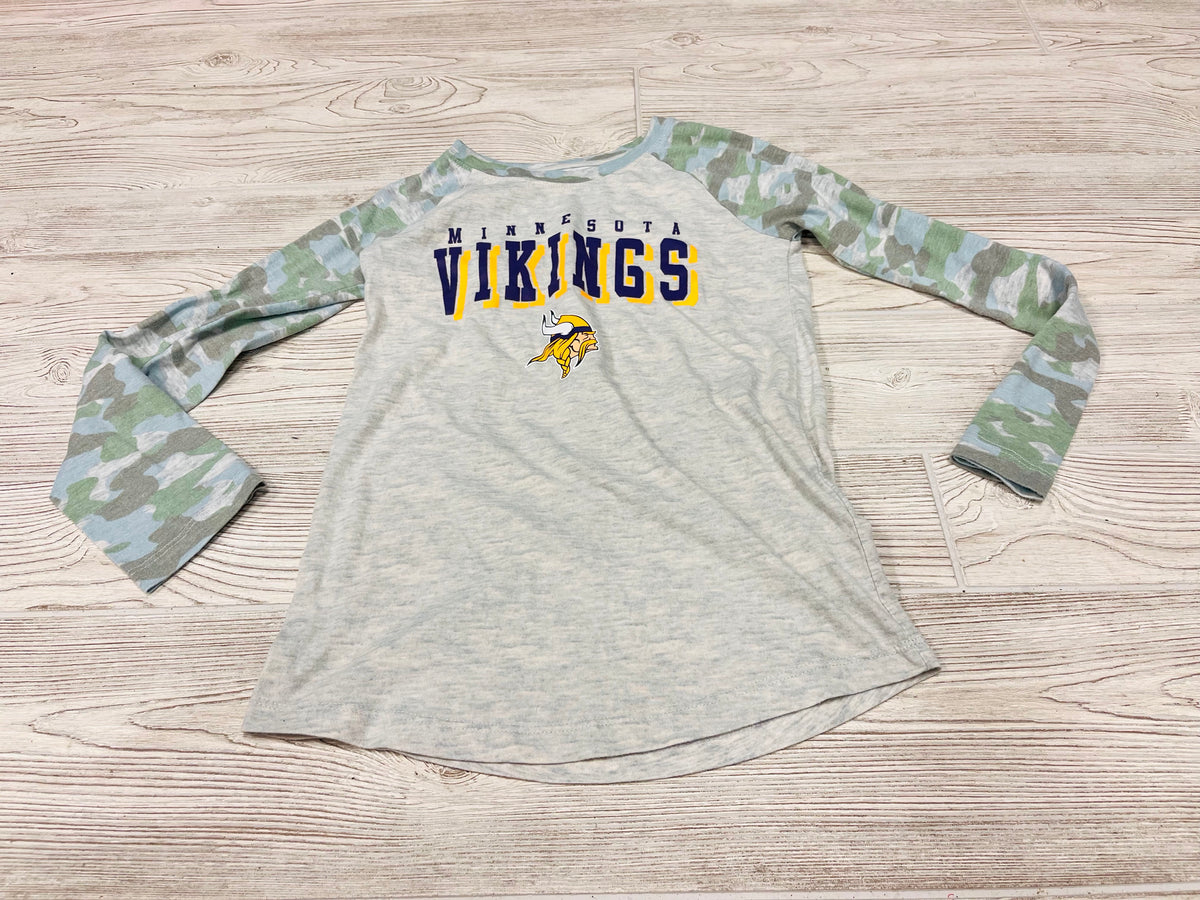 NFL Team Apparel Minnesota Vikings Long Sleeve Shirt