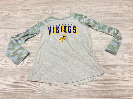 NFL Team Apparel Minnesota Vikings Long Sleeve Shirt