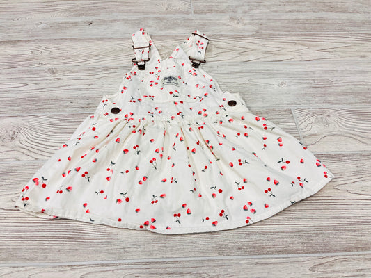OshKosh Strawberry Print Overall Dress