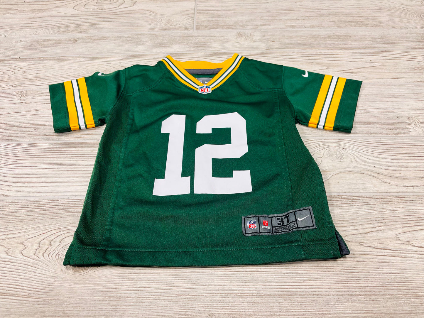 Nike NFL Green Bay Packers Rodgers Football Jersey