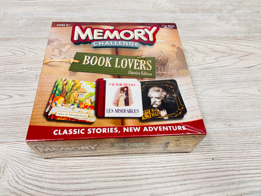 Memory Challenge Book Lovers Classic Edition