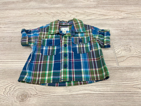The Children’s Place Short Sleeve Button Down Shirt